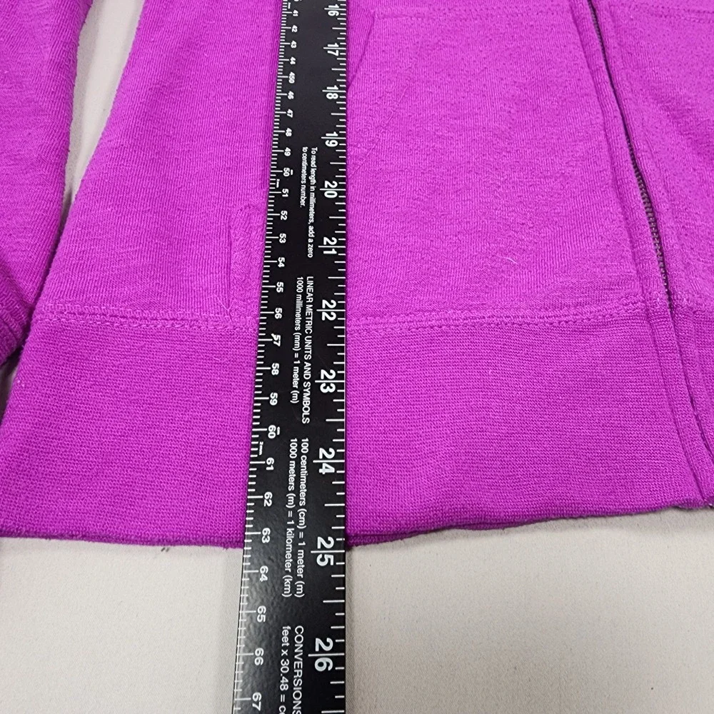 ONeill Surf Co 1952 Purple Graphic Full Zip Hoodie Womens Large RN85773 Y2K - Picture 7 of 8